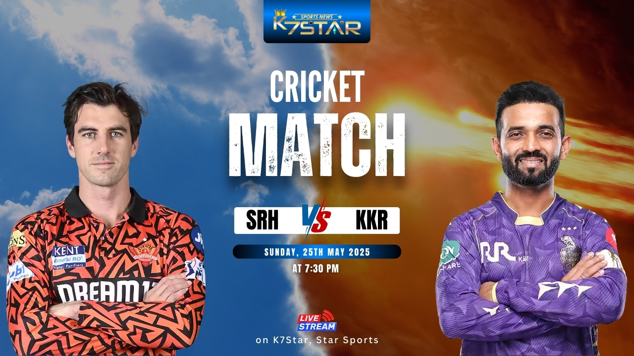 SRH vs KKR Match Prediction – Who Will Win Today’s IPL 2025 Final? | Pitch Report, Playing XI & Fantasy Tips
