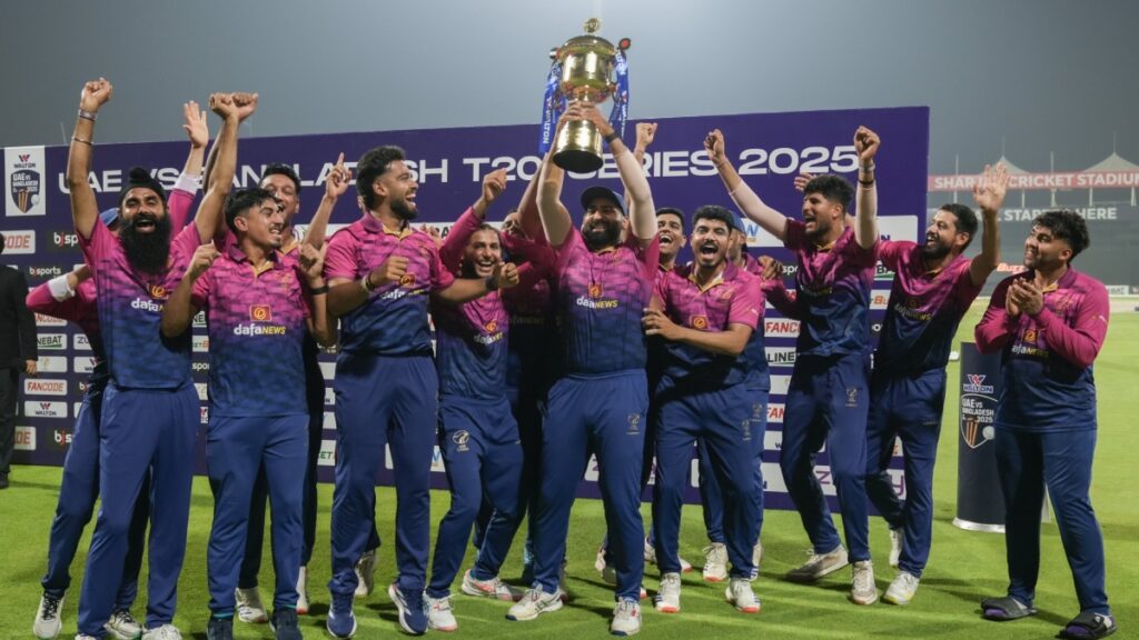 UAE humble Bangladesh in Sharjah decider to script historic 2-1 T20I series win