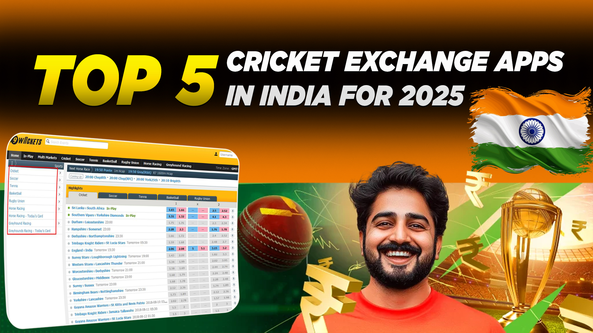 Top 5 Cricket Exchange Apps in India for 2025